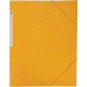 CHEMISE JAUNE 3 RABATS ÉLASTIQUES +ÉTIQUETTE DOS CARTE GRAINÉE 5/10E 450G