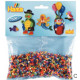 Sachet de 7 500 perles Hama à repasser taille mini coloris assortis