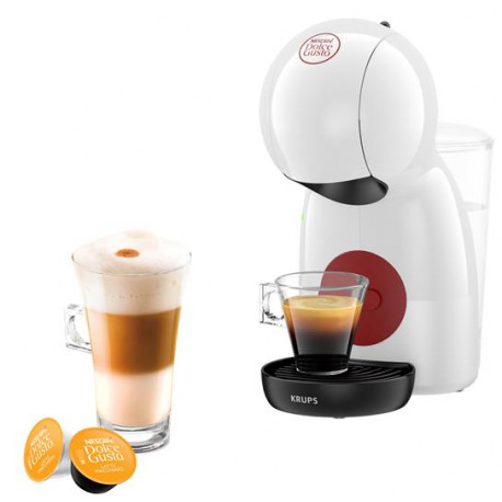 CAFETIÈRE A CAPSULES DOLCE GUSTO NESCAFE KRUPS BLANCHE ET NOIRE PICCOLO XS