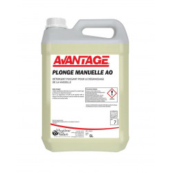 LAVE VAISSELLE LIQUIDE PLONGE MANUELLE BIDON 5L CITRON