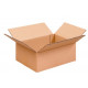 CARTON 25X20X15 PQTX15 CAISSE AMERICAINE DOUBLE CANNELURE BRUN