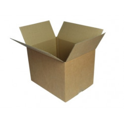 CARTON 120X80X80 LA CAISSE AMERICAINE DOUBLE CANNELURE BRUN