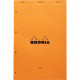 BLOC A4+ 80G Grands carreaux SEYES PERFOREE 24X32  RHODIA PEFC FAB France  - PEFC - 100% recyclable