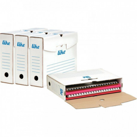 BOITE ARCHIVE *PQT10* DOS 10CM 100 % RECYCLEE FAB FRANCE