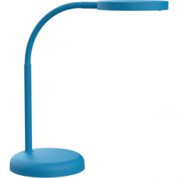 LAMPE LED MAUL JOY BLEU Socle Ø 13,7 cm.  tête Ø 11,8 cm, orientable et inclinable . 769 lumens Consommation 5 kWh/1000h.