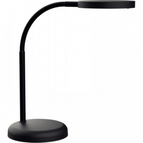 LAMPE LED MAUL JOY NOIR  Socle Ø 13,7 cm.  tête Ø 11,8 cm, orientable et inclinable . 769 lumens Consommation 5 kWh/1000h.