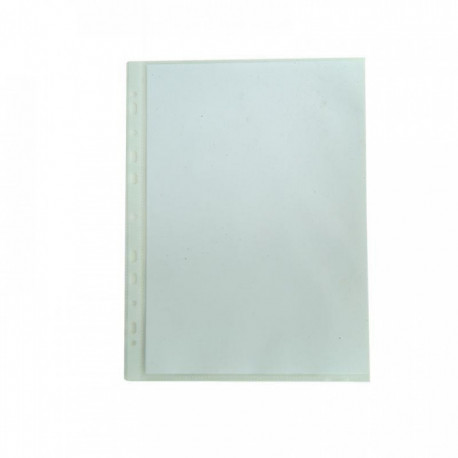 POCHETTES PERFORÉES BTE100  EN POLYPROPYLÈNE 9/100ÈME