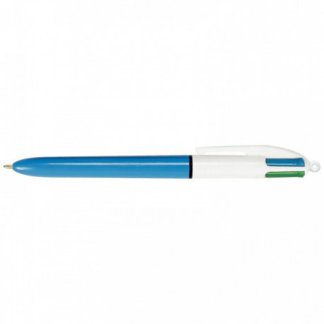 STYLO BILLE BIC 4 COULEURS POINTE MOYENNE