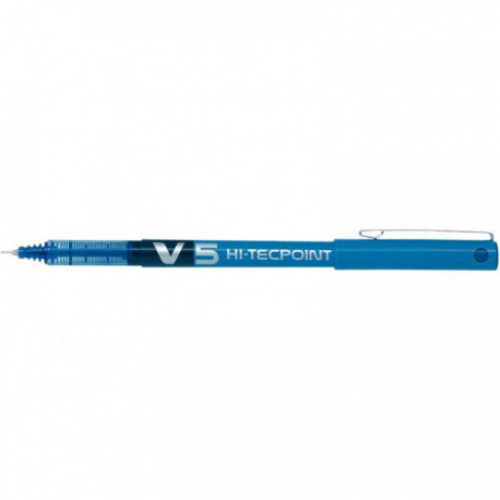 STYLO ROLLER POINTE AIGUILLE BLEU HI-TECPOINT BX-V5 PILOT  4902505085703