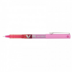 STYLO ROLLER POINTE AIGUILLE ROSE HI-TECPOINT BX-V5 PILOT 