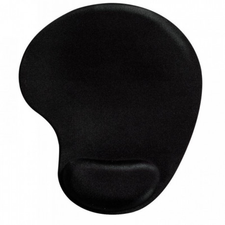 TAPIS SOURIS NOIR AVEC REPOSE POIGNETS GEL L23Xl20XEP0,5 A 3CM 