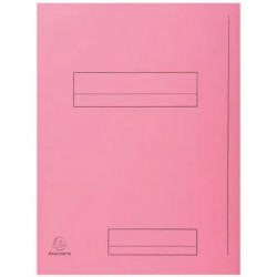 PQT DE 50 CHEMISE IMPRIMEE 2 RABATS 210G 24x32 ROSE 335003E
