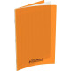 CAHIER POLYPRO 96 PAGES 24X32 SEYÈS, COUVERTURE POLYPRO ORANGE 80G PIQÛRE 