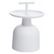 TABLE BASSE EN POLYPROPYLENE BLANCHE TRAITE ANTI UV  H42CM L 41 CM ISO9001 BSCI EN581-2  (copie)