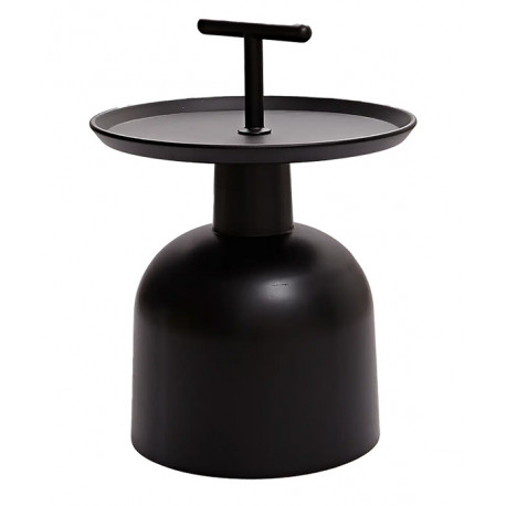 TABLE BASSE EN POLYPROPYLENE NOIRE TRAITE ANTI UV  H42CM L 41 CM ISO9001 BSCI EN581-2  (copie) (copie) (copie)