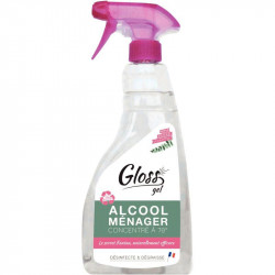ALCOOL MENAGER GEL SPRAY 750ML GEL ECOCERT SPADO BIOCIDE BACTERICIDE EN1276 EN13697 LEVURICIDE EN1650 EN13697 VIRUCIDE EN14476 F