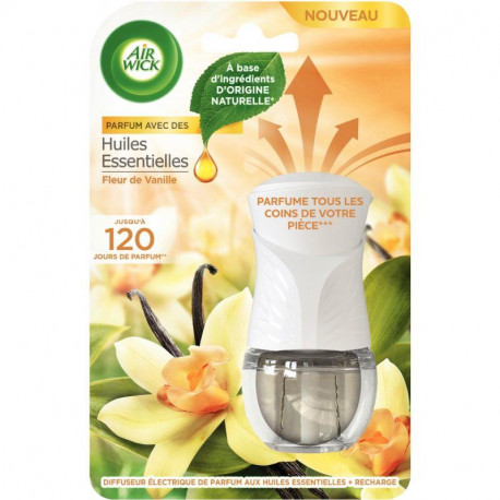 DESODORISANT  DIFFUSEUR ÉLECTRIQUE AIRWICK + RECHARGE FLEUR DE VANILLE