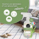 DESODORISANT SPRAY 500ML DESTRUCTEUR D'ODEUR BAMBOU JASMIN BIOCIDE DESINFECTE L AIR LES SURFACE LES TEXTILES  BOLDAIR 