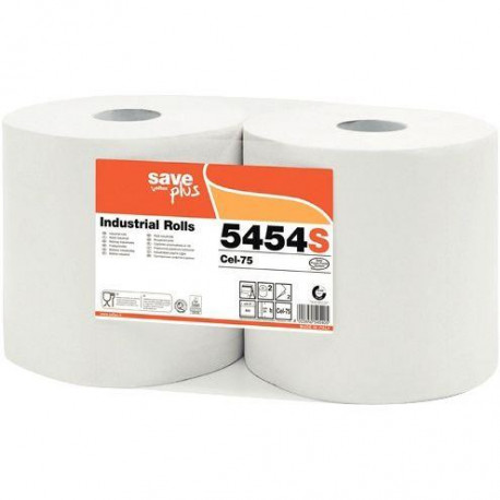 ESSUIE TOUT  INDUSTRIEL PQT2 BOBINE 800 FEUILLES BLANCHES ECOLABEL TOP PRIX