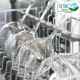 LAVE VERRES  BIDON 1 LITRE  ACTION VERTE ECOCERT FAB France 