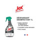 NETTOYANT DÉGRAISSANT DÉSINFECTANT CUISINE JEX SPRAY 1LITRE  BIOCIDE BACTERICIDE LEVURICIDE CONTACT ALIM FAB FRANCE ECOCERT