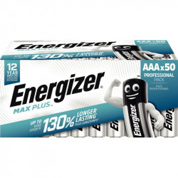 BLISTER 50 PILES 1,5V MAX PLUS AAA ENERGIZER