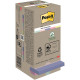 BLOC REPOSITIONNABLE 75X75  TOUR 16BLOC  POST-IT RECYC NATUR