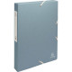 BOITE DE CLASSEMENT EN CARTE RECYCLÉE AUTENTIK DOS 4 CM, COLORIS ASSORTIS