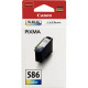 CANON 586 CARTOUCHE JET D'ENCRE COULEURS AUTHENTIQUE (CL-586 CL)