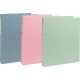 CLASSEUR 4 ANNEAUX EN CARTON RECYCLÉ AUTENTIK, FORMAT A4, DOS 4 CM, COLORIS ASSORTIS