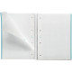 NOTEBOOK MIQUELRIUS FORMAT A4, 80 FEUILLES 90G, QUADRILLÉ 5X5, COUVERTURE CARTON RIGIDE BLEU CIEL