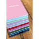 NOTEBOOK MIQUELRIUS FORMAT A4, 80 FEUILLES 90G, QUADRILLÉ 5X5, COUVERTURE CARTON RIGIDE LAVANDE