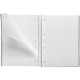 NOTEBOOK MIQUELRIUS FORMAT A4, 80 FEUILLES 90G, QUADRILLÉ 5X5, COUVERTURE CARTON RIGIDE LAVANDE