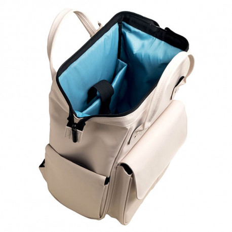 SAC À DOS POUR ORDINATEUR PORTABLE EXACTIVE PU BEIGE