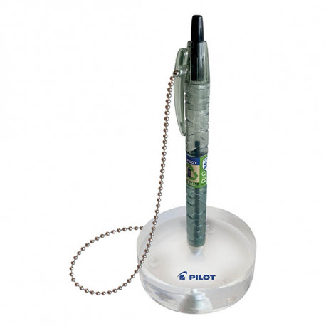 STYLO SUR SOCLE COMPTOIR B2P ECOBALL NOIR