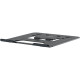 SUPPORT ORDINATEUR  PC PORTABLE NOMADE NOIR 6 REGLAGES ALUMINIUM 93% RECYCLE AGEC  L23,9 x P16 x H22,5 CM