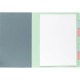 TRIEUR EN CARTE RECYCLÉE AUTENTIK 7 COMPARTIMENTS, COLORIS ASSORTIS