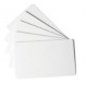 CARTE PLASTIQUE 53.98x85.6MM DURACARD EPAISSEUR 0.75MM PACK X100