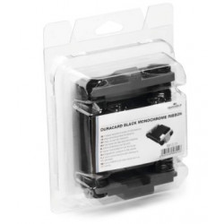 RUBAN NOIR DURACARD P/500 IMPRESSIONS SUR CARTE QUALITE PHOTO