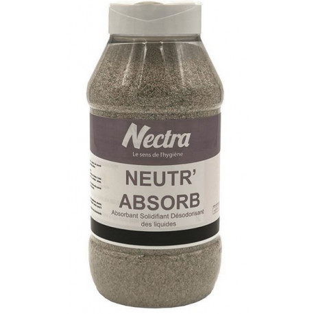 ABSORDANT SOLIDIFIANT DESODORISANT EN POUDRE BOUTEILLE 1KG
