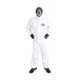COMBINAISON DE PROTECTION A CAPUCHE CARTON DE 50 WEEPRO TYPE 5/6 BLANC TAILLE M