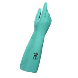 GANT NITRILE VERT 46CM ULTRANITRIL 480 PROTECTION CHIMIQUE LA PAIRE TAILLE 9