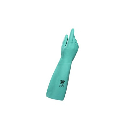 GANT NITRILE VERT 46CM ULTRANITRIL 480 PROTECTION CHIMIQUE LA PAIRE TAILLE 9
