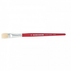 PINCEAU BROSSE PLATE N16 EN SOIE