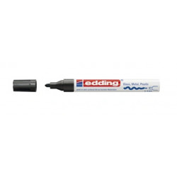 MARQUEUR PEINTURE EDDING E750 NOIR PTE MOYENNE 2/4MM