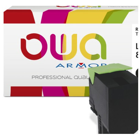 80C2SK0  TONER NOIR P/LEXMARK CX310DN 2500P OWA