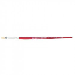 PINCEAU BROSSE PLATE N4 A L'UNITE