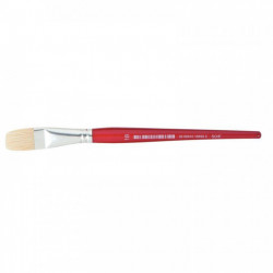 PINCEAU BROSSE PLATE N18 A L'UNITE