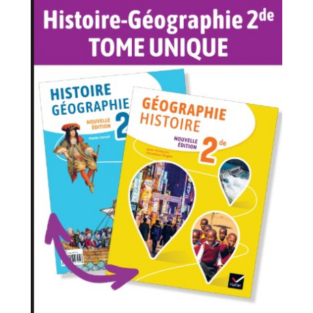 MANUEL SCOLAIRE HATIER HISTOIRE GEOGRAPHIE 2de