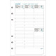 RECHARGE EXATIME 17 SEPT A DEC 18272E 1 SEMAINE SUR 2 PAGES 10,5x17,2CM